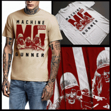 USMC Machine Gunner 0331 T-Shirt